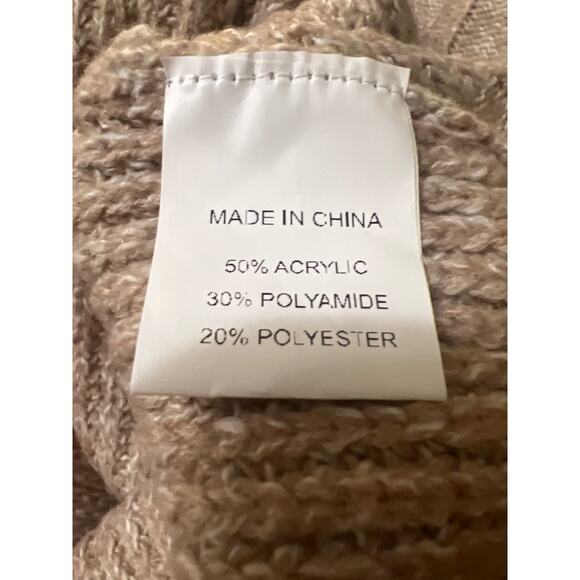 Simplee Boho Button Down V-Neck Raglan Sleeve Sweater Cardigan NWT Size S - Picture 11 of 12